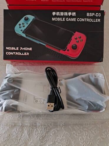 джойстики для телефонов: Qoşulma: Bluetooth Hansı cihazları dəstəkləyir: Android, iOS, PC — 4