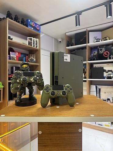 ps3 ps4: 🎮 PlayStation 4 Slim Call of Duty WW2 Edition Tam işlək — 2
