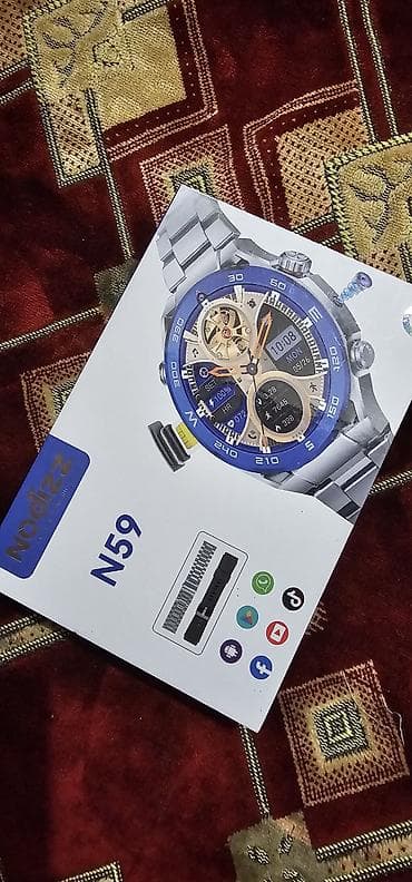 Yeni, Smart saat, Sensor ekran, rəng - Qara — 3