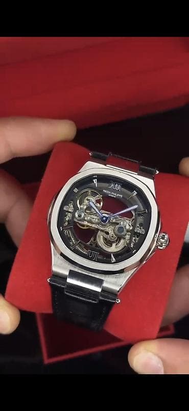sensor saatlar: Yeni, Qol saatı, Patek Phillipe, rəng - Qara — 2