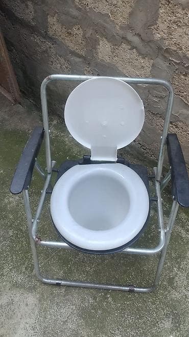 Qamət korrektorları: Tualet kreslosu (komod kreslo) - Daşına bilən, çərçivəsi metal — 2
