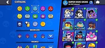 random hesab: 25414 kupalı 81 karakterli 100+ kostümlü 3 1 dəfə brawl pass alınıb — 6