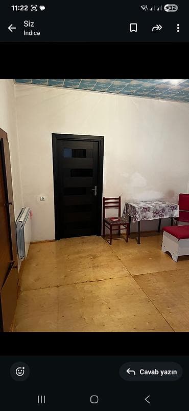 lokbatan heyet evleri yeni: Şekide 2 otaqli ev tecili kiraye verilir. evde her bir esya var — 2