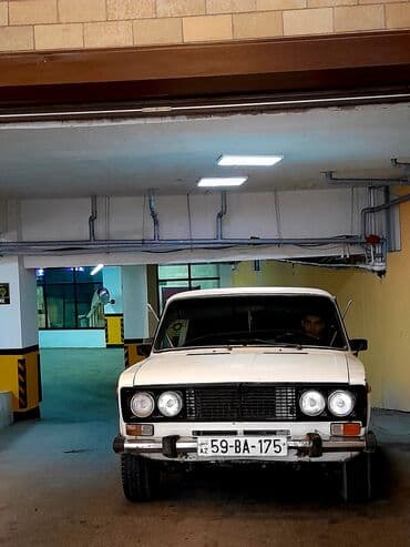 opel suret qutusu: VAZ 2106, ağ rəng, sedan kuzov. Klassik dörd fara ön panel, xrom — 5