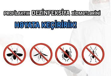 Dezinfeksiya, dezinseksiya | Taxtabiti, Birələr, Tarakanlar | Nəqliyyat, Ofislər, Mənzillər lalafo.az -da Dezinfeksiya, dezinseksiya | Taxtabiti, Birələr, Tarakanlar | Nəqliyyat, Ofislər, Mənzillər