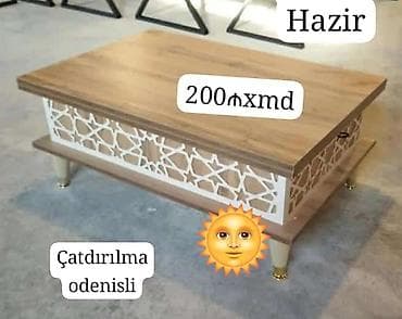 usdul usdol: Jurnal masası, Yeni, Transformer, Dördbucaq masa — 1