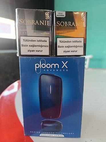 juul ne kadar: Ploom X Advanced isitdirilmiş tütün cihazı + Sobranie sticks (Silver — 1