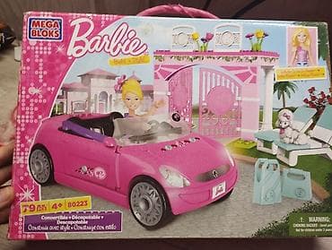 oyunca: Mega Bloks Barbie – Build ‘n Style dəsti - Model: 80223 - Yaş qrupu — 1