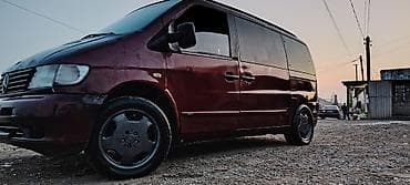 07 sekilleri peredok: Mercedes-Benz Vito mikroavtobus - Kuzov: tünd qırmızı/bordo rəng — 7