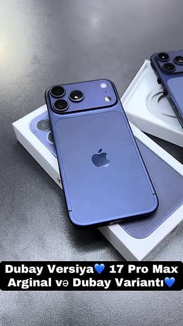 iphone 7 aux: IPhone 17 Pro Max, Mavi — 1