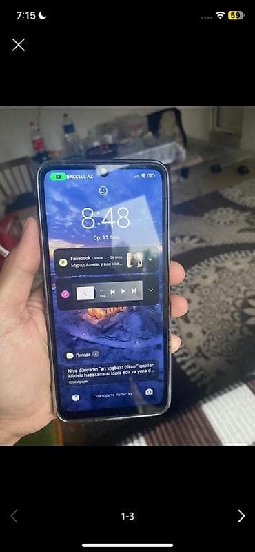 Redmi 13C, 128 GB, rəng - Mavi, Barmaq izi