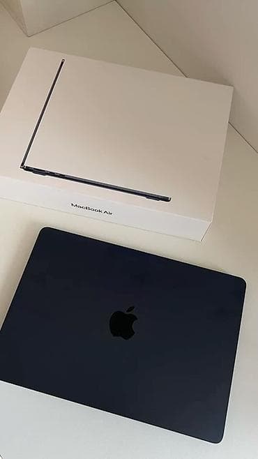 macbook air: Tezeq ciziqsiz Karobkada az islenilib Apple MacBook Air 13″ (Midnight — 1