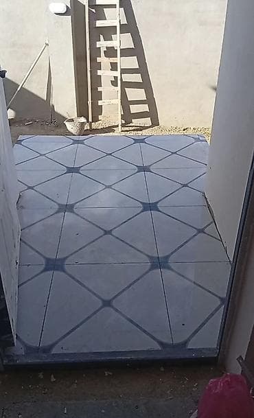 alcıpan işleri: Kafel, metlax, kremqranit, pol və tavan işləri, laminat döşəmə – — 4