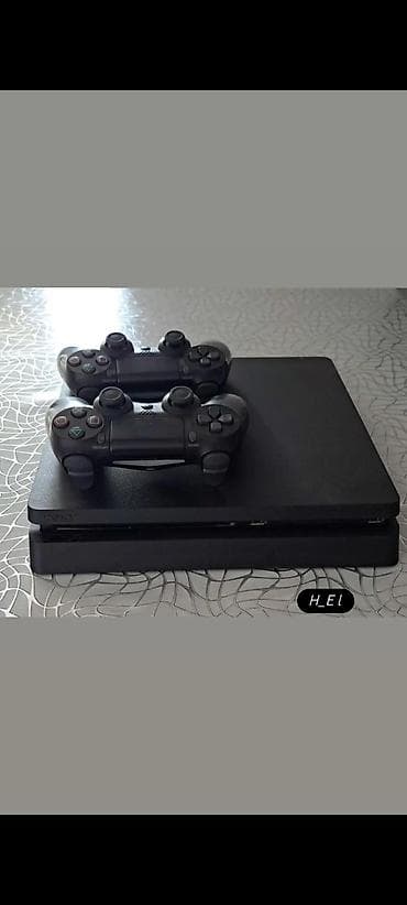 ps3 oyun disk: PS 4 slim 1 tr yaddaş 15 oyun 2 orjinal pult 399m bakidadi — 1