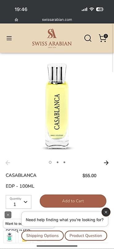 kehraba: Swiss Arabian Casablanca EDP – 100 ml - Növ: Eau de Parfum (EDP) - — 1