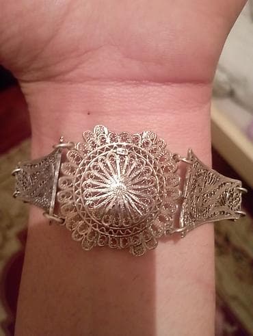 Qol saatları və aksesuarlar: Bilərzik, Gümüş — 4