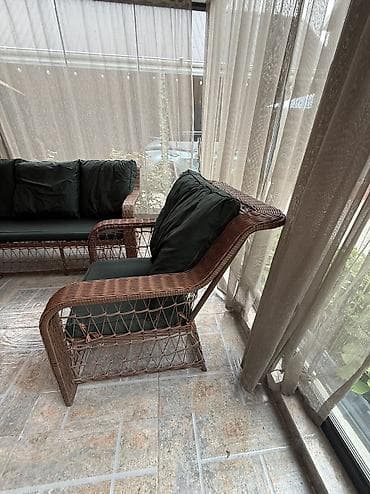 parca satisi instagram: İşlənmiş, 2 kreslo, Divan, Həsir toxunuşlu, Türkiyə — 4