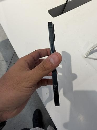iphone 12 bakida: 13 128 gb MIDNIGHT orginal karobka ve kabel verilecek, telefon — 5