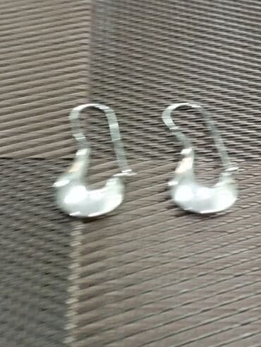 Kişi ayaqqabıları: Sırğa, Gümüş — 1