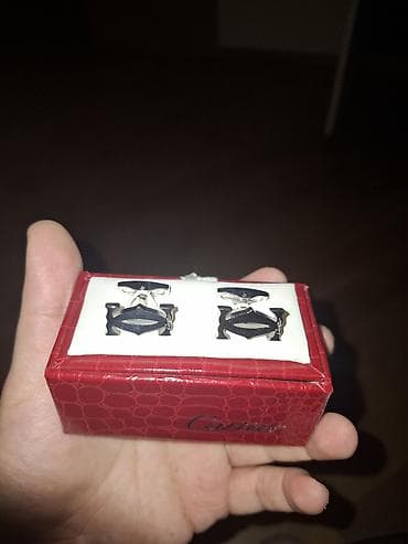 apple watch 4: Cartier manjet düymələri - Model: Kişi köynəkləri üçün klassik manjet — 2