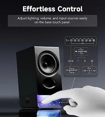 samsung level u: Edifier R20BT Black - Həm yığcam, həm maksimum funksional akustika — 5
