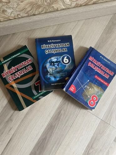 Riyaziyyatdan Çalışmalar kitabları dəsti - Müəllif: M.B. Namazov