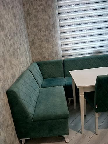 metbex mebelı: Mətbəx üçün, Açılmayan, Dördbucaq masa, 2 stul — 6