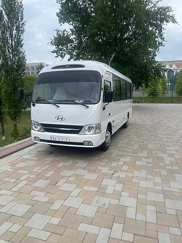 Hyundai County mikroavtobus - Korpus: ağ rəng, orta ölçülü — 1