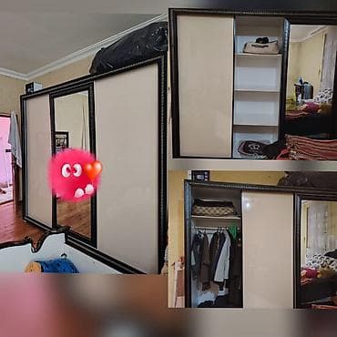 Ev üçün mebel: Dolab 220 azn satilir‼️olcu 2.40 eni 2.20 hundurluk derinlik 65 unvan — 1