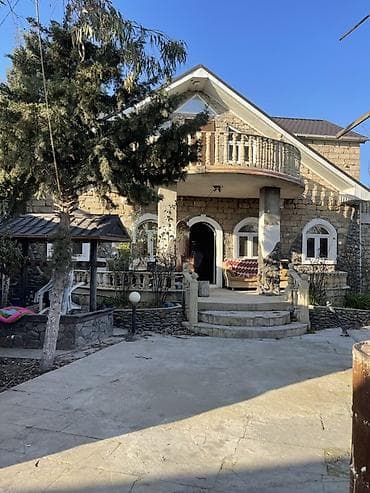 Həyət evləri və villaların satışı: Dəniz mənzərəli bağ evi 70000azn - İki mərtəbəli daş tikili, klassik — 1