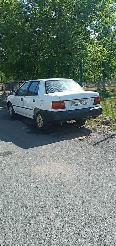 tap az niva: Hyundai Excel sedan 1997ci il - Kuzov: 4 qapılı sedan, ağ rəng - — 3