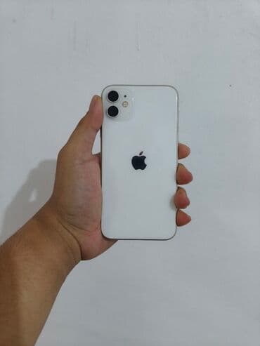 iphone ehtiyyat: IPhone 11, 128 GB, Ağ, Face ID — 2