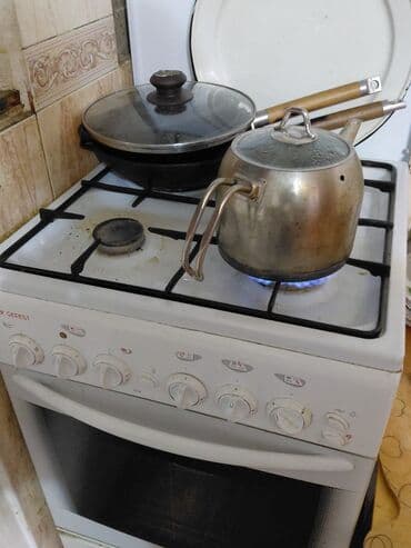 bişirmə sobası: Газовая печь Отдельностоящая, 4 конфорки — 3