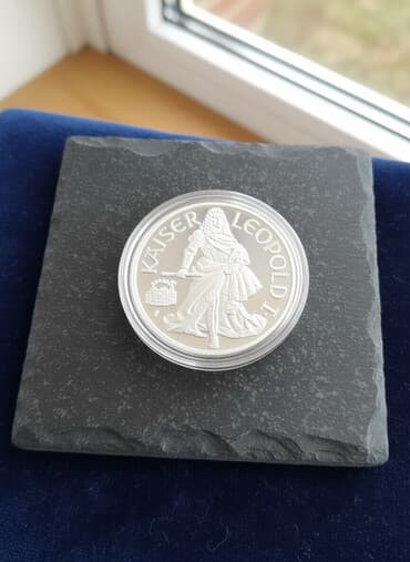 Австрия 100шиллигов. 1993г. Кайзер ЛЕОПОЛЬД. Аg925