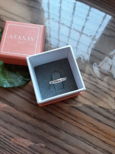 nişan xonçaları instagram: Üzük, Ağ qızıl, 585 Əyar, Brilyant — 2