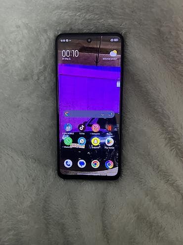 snapdragon 888: Poco X4 GT, 256 GB, rəng - Gümüşü, Barmaq izi, Face ID — 9