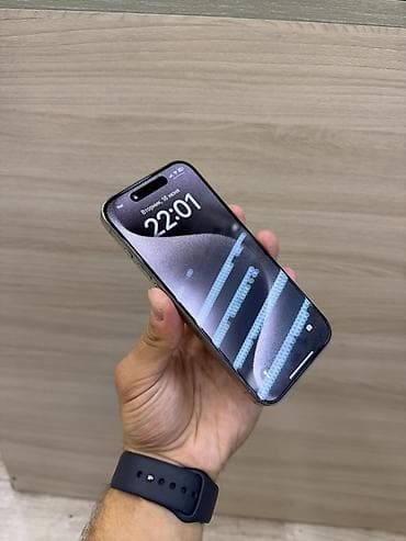 Техника и электроника: IPhone 15 Pro, 128 ГБ, Natural Titanium, Face ID, Гарантия, С документами — 2