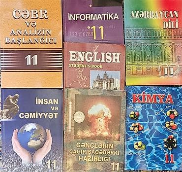 Məktəb dərslikləri dəsti – müxtəlif sinif və fənlər Tərkib: - 11-ci