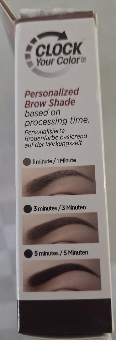 Личные вещи: 💟 KISS Custom Color Brow Tint DIY Kit (Brown) qaş boyası 🕰️ Effekti — 1
