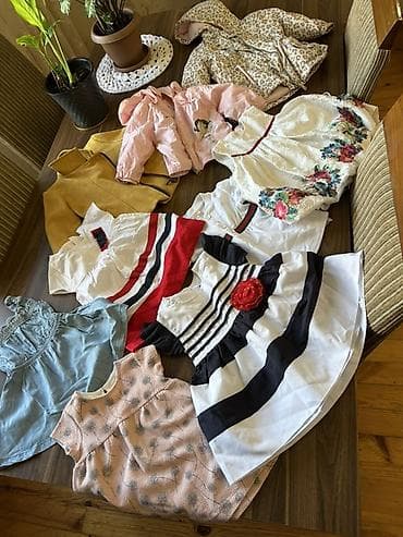 usaq paltarları: Qız uşağı üçün paltar dəsti Məzmun: - 1 ədəd kapüşonlu, leopard — 2