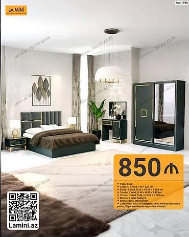 matras sumqayit: Kod: 1946 Yataq dəsti – La Mini (Laconic & Minimalism) • Çarpayı — 1
