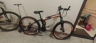yesevetler: Qatlanan dağ velosipedi – 26" - Rəng: qara-narıncı dizayn, təkərlərdə — 3