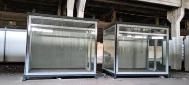 anbar ucun konteyner: Mühafizə köşkü 3.00x2.00 Mühafizə Konteyneri ---Uzunluq: 3.00m ---En — 2