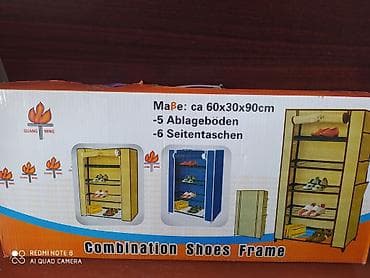 boyuk dolablar: Ayaqqabı üçün quraşdırılan şkaf rəf 35aznYenidi qutusundan açılmayıb — 1