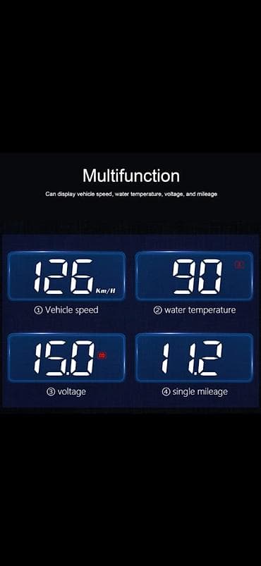 masin ucun manitorlar: Monitor, Cihaz paneli — 3