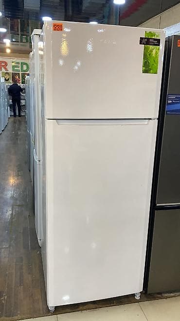 hava isidici: İki qapılı soyuducu (yuxarıda dondurucu) - Rəng: ağ, klassik dizayn - — 2