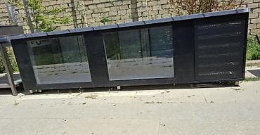 Kommersiya soyuducu vitrini – iri ölçülü, ön şüşə vitrinli - Tip — 2