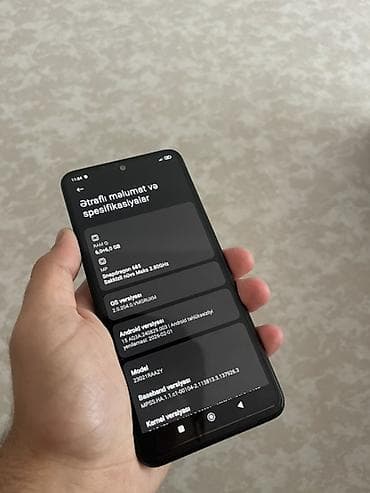sahibinden macbook pro: Redmi Note 12, 128 GB, rəng - Qara, Barmaq izi, Simsiz şarj, İki sim kartlı — 3