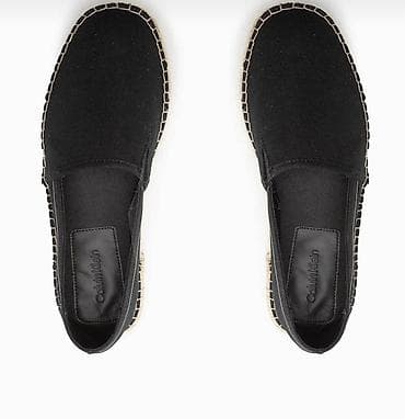 kis: Calvin Klein original kişi espadrili – qara rəng Ölçü: 42(40-41 — 3