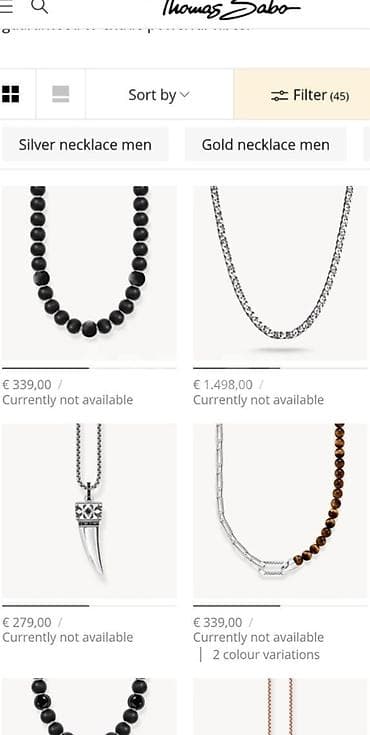 thomas sabo: Boyunbağı, Thomas Sabo, Gümüş — 2